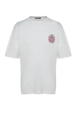 Trendyol Camiseta oversize manga corta^Hombre Camisetas