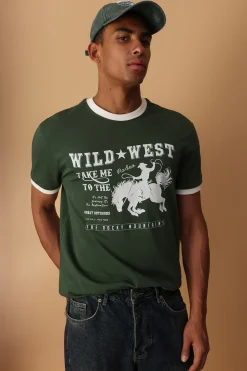 Trendyol Camiseta oversize manga corta^Hombre Camisetas