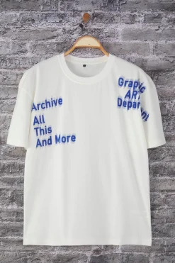 Trendyol Camiseta oversize manga corta^Hombre Camisetas