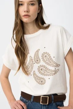 Tiffosi Camiseta Paisley^Mujer Camisetas
