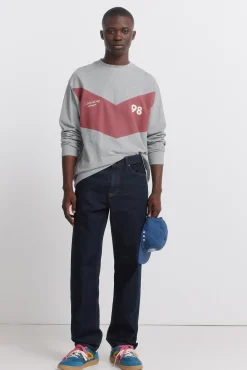 Springfield Camiseta piqu&eacute; manga larga corte^Hombre Camisetas