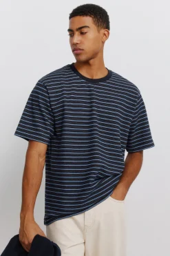 Springfield Camiseta piqué rayas^Hombre Camisetas