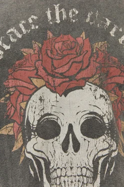 Systemaction Camiseta print calavera^Mujer Camisetas