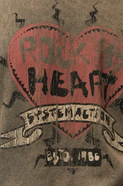 Systemaction Camiseta print coraz&oacute;n^Mujer Camisetas