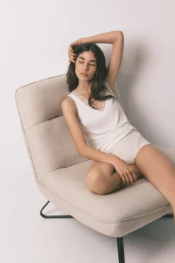 Women'secret Camiseta punto s&uacute;per suave beige^Mujer Pijamas