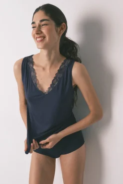 Women'secret Camiseta punto s&uacute;per suave^Mujer Pijamas