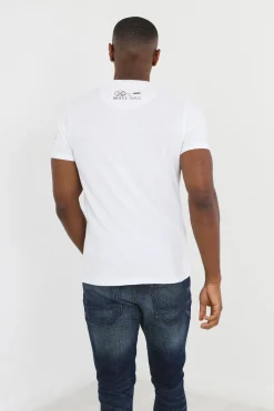 Brave Soul Camiseta raquetas manga corta^Hombre Camisetas