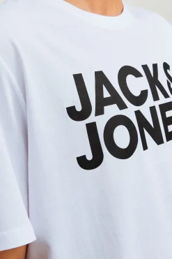 Jack & Jones Camiseta regular fit logo peque&ntilde;o^Hombre Camisetas