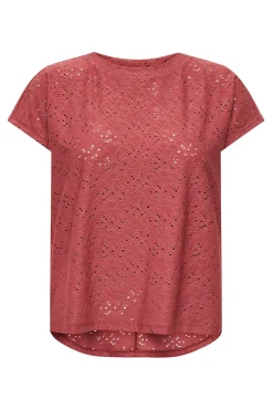 Only Camiseta regular fit manga corta^Mujer Camisetas