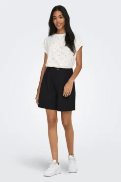 Only Camiseta regular fit manga corta^Mujer Camisetas