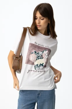 Tiffosi Camiseta relaxed fit^Mujer Camisetas