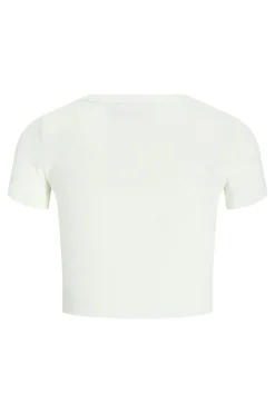 Jack & Jones Camiseta rib b&aacute;sica^Mujer Basic Bar