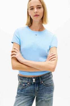 Tommy Jeans Camiseta slim manga corta^Mujer Camisetas