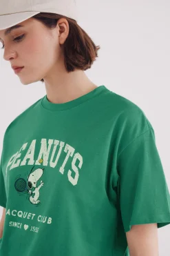 Springfield Camiseta Snoopy Peanuts^Mujer Camisetas