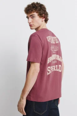 Springfield Camiseta^Hombre Camisetas