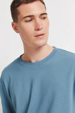 Springfield Camiseta textura^Hombre Camisetas