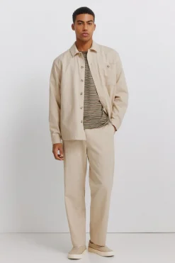 Springfield Camiseta textura rayas^Hombre Camisetas