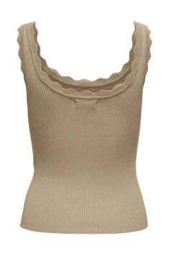 JDY Camiseta tirantes punto^Mujer Camisetas