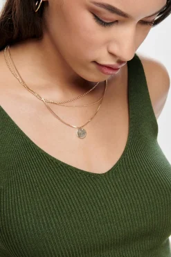 JDY Camiseta tirantes punto^Mujer Camisetas