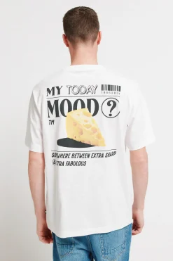 Springfield Camiseta today's mood^Hombre Camisetas