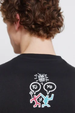 Springfield Camiseta Viva Suecia^Mujer Camisetas|Camisetas