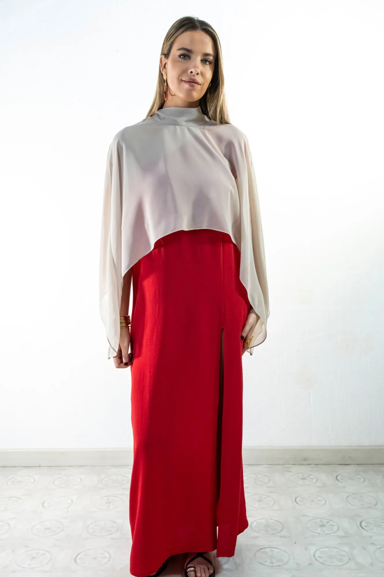 Cul Sac Capa corta de cuello alto^Mujer Vestidos Y Monos