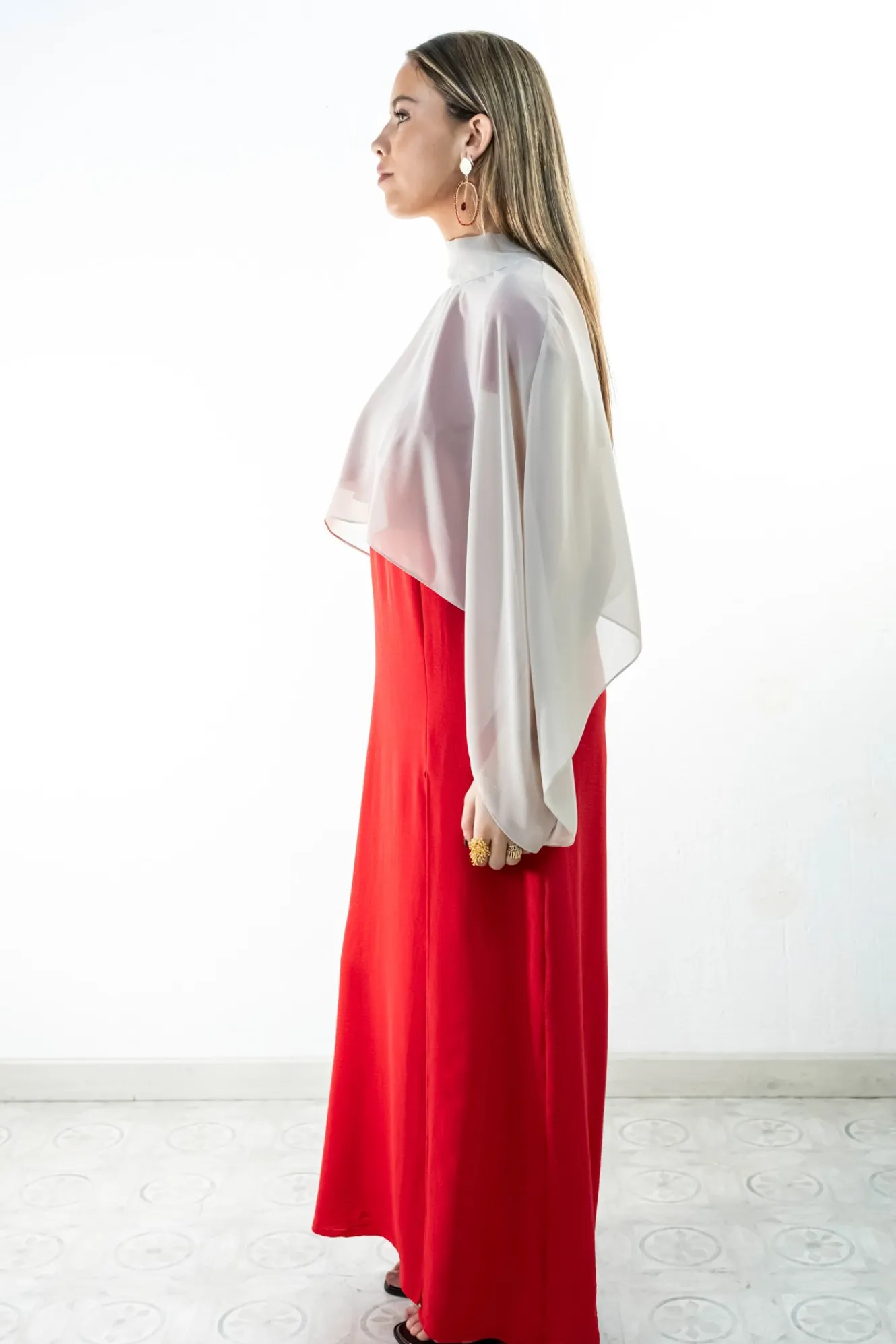 Cul Sac Capa corta de cuello alto^Mujer Vestidos Y Monos