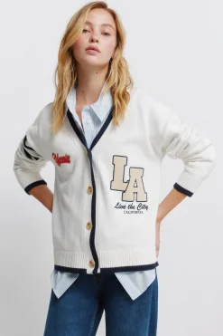 Springfield Cardigan botones L.A^Mujer Jerséis Y Cárdigans