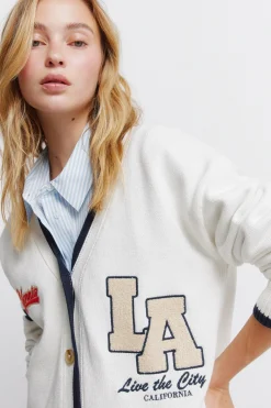 Springfield Cardigan botones L.A^Mujer Jerséis Y Cárdigans