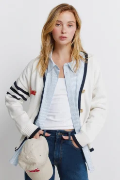 Springfield Cardigan botones L.A^Mujer Jerséis Y Cárdigans