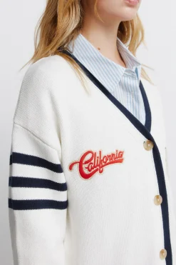 Springfield Cardigan botones L.A^Mujer Jerséis Y Cárdigans