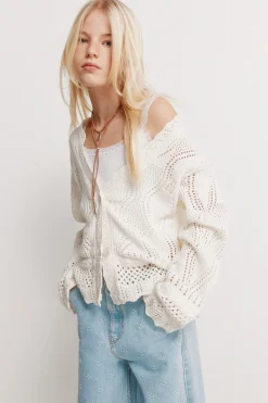 Springfield Kids Cardigan calados ni&ntilde;a^Niños Jerséis