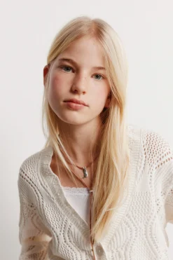 Springfield Kids Cardigan calados ni&ntilde;a^Niños Jerséis