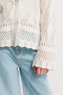 Springfield Kids Cardigan calados ni&ntilde;a^Niños Jerséis