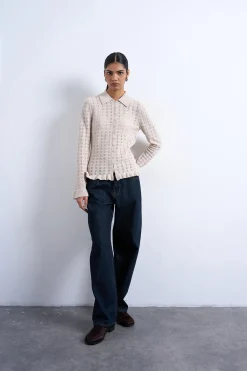 Topshop Cardigan de punto manga larga^Mujer Jerséis Y Cárdigans