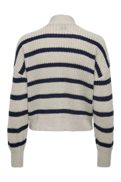 Only Cardigan de rayas^Mujer Jerséis Y Cárdigans