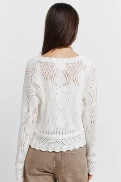 Springfield Cardigan pointelle^Mujer Jerséis Y Cárdigans