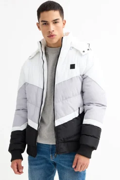 Inside Cazadora Acolchada Con Capucha^Hombre Cazadoras