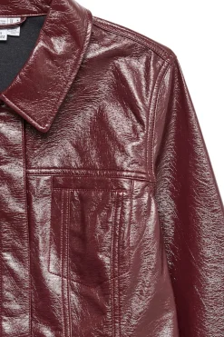 Vero Moda Cazadora ajustada efecto piel^Mujer Chaquetas