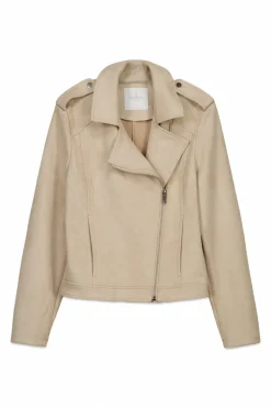 Springfield Cazadora antelina hombros trabillas^Mujer Chaquetas