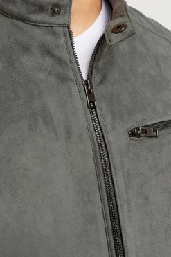 Jack & Jones Cazadora biker antelina^Hombre Cazadoras