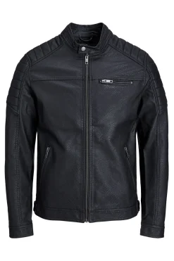 Jack & Jones Cazadora biker efecto piel^Hombre Cazadoras