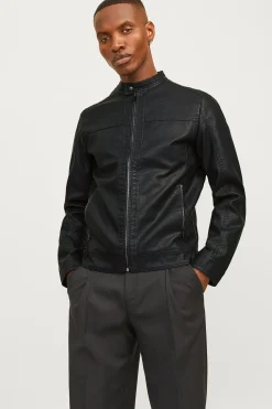 Jack & Jones Cazadora biker sint&eacute;tica^Hombre Cazadoras