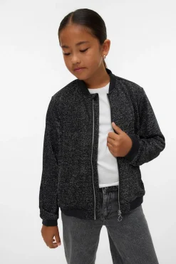 Vero Moda Girl Cazadora bomber brillo^Niños Abrigos Y Chaquetas