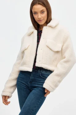 Inside Cazadora Borreguillo Bolsillos^Mujer Chaquetas