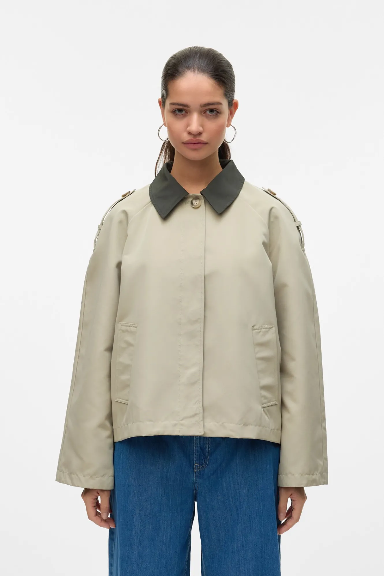 Vero Moda Cazadora corta cuello de solapa^Mujer Chaquetas