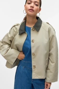 Vero Moda Cazadora corta cuello de solapa^Mujer Chaquetas