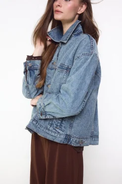 Slowlove Cazadora denim trucker^Mujer Chaquetas