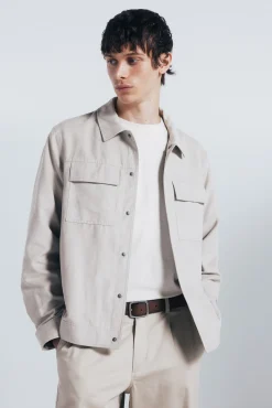 Springfield Cazadora efecto ante^Hombre Cazadoras