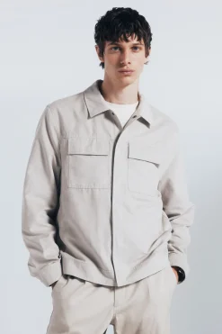 Springfield Cazadora efecto ante^Hombre Cazadoras